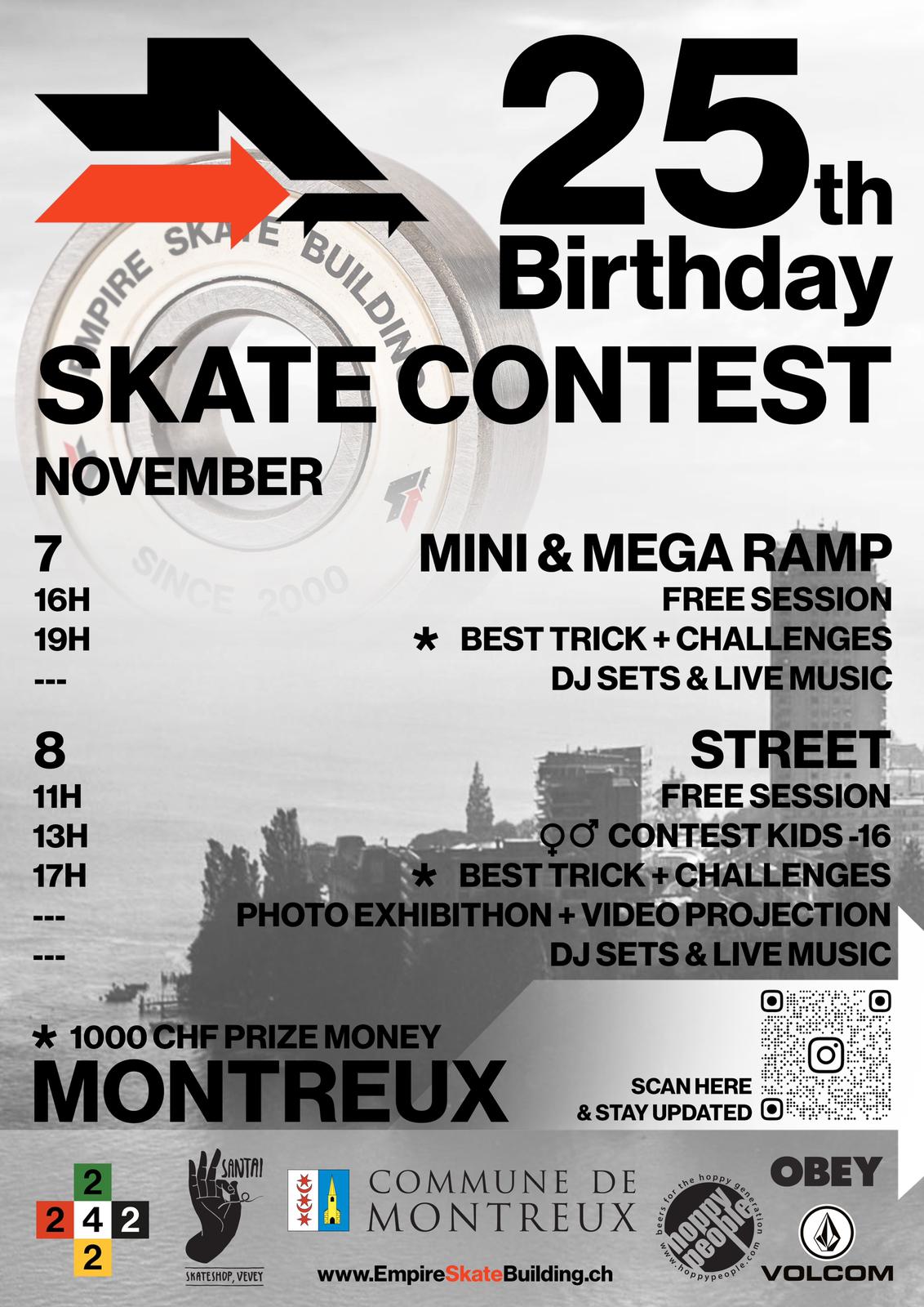 30 ans ASSIR, 25 ans Empire Skate Building